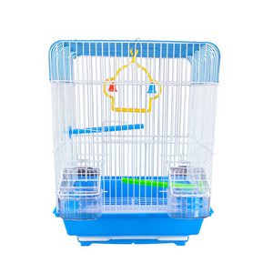 Outdoors Indoors Stainless Steel Wire Collapsible Pet Parrot Bird Cage