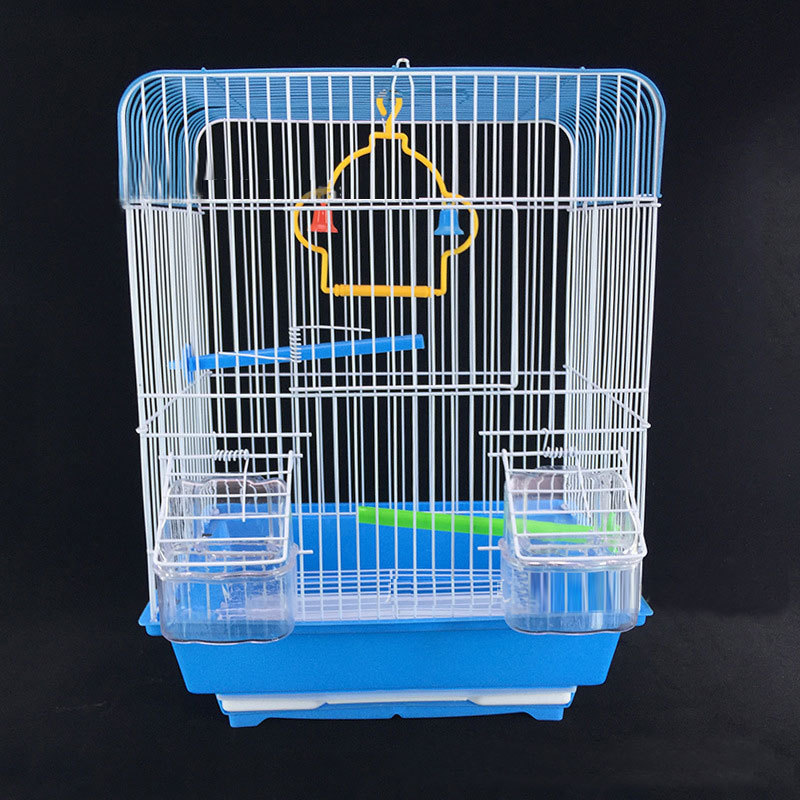 Outdoors Indoors Stainless Steel Wire Collapsible Pet Parrot Bird Cage