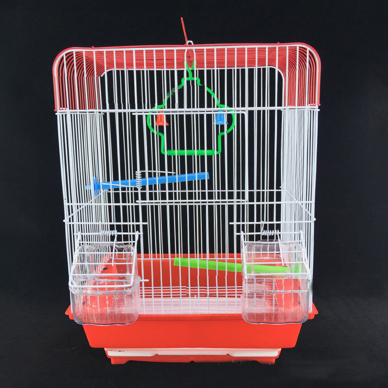 Outdoors Indoors Stainless Steel Wire Collapsible Pet Parrot Bird Cage