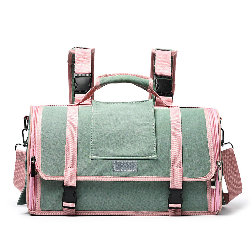 MB-3081 Wholesale Pet Carrier Travel Bag Fashion Pet Carrier Bag Cat Carrier Backpack Foldable Pet Bag