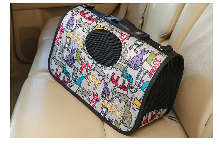 MB-3037 Wholesale High Quality Cat Carrier Shoulder Bag Tote Cat Leather Pet Carrier Pet Carriers Travel Soft Bag