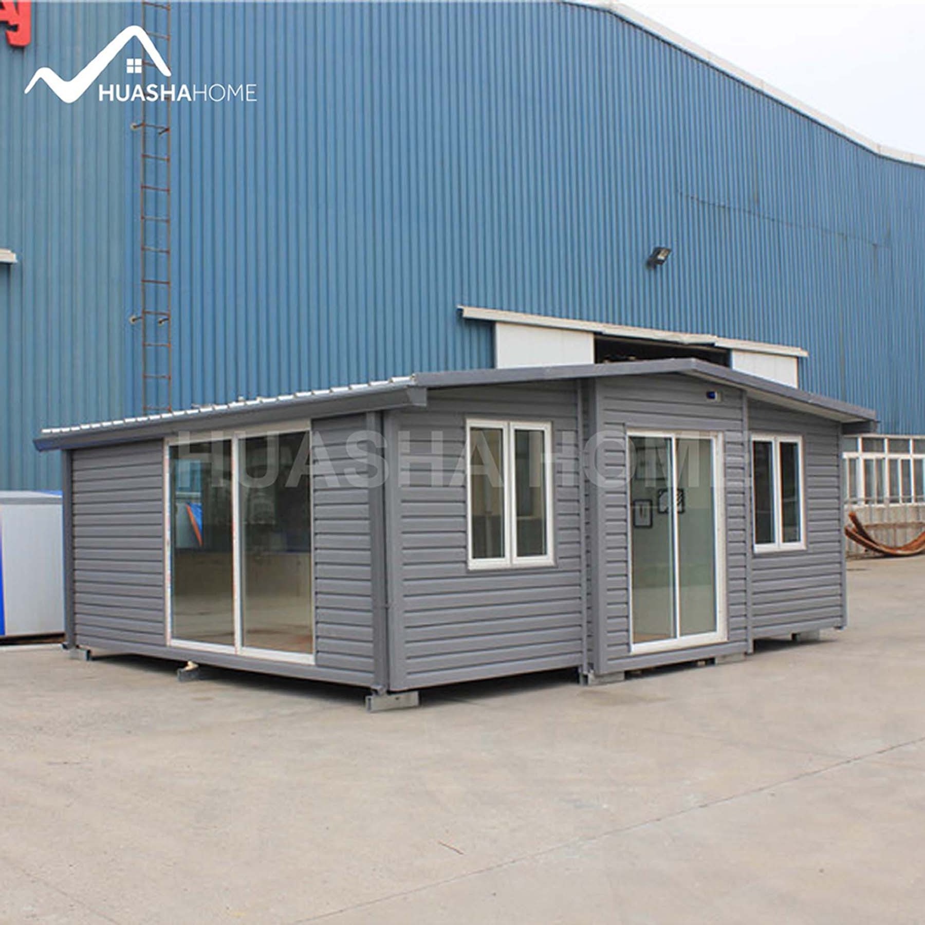 two bedroom Australia prefab container house plans prefabricated kit home