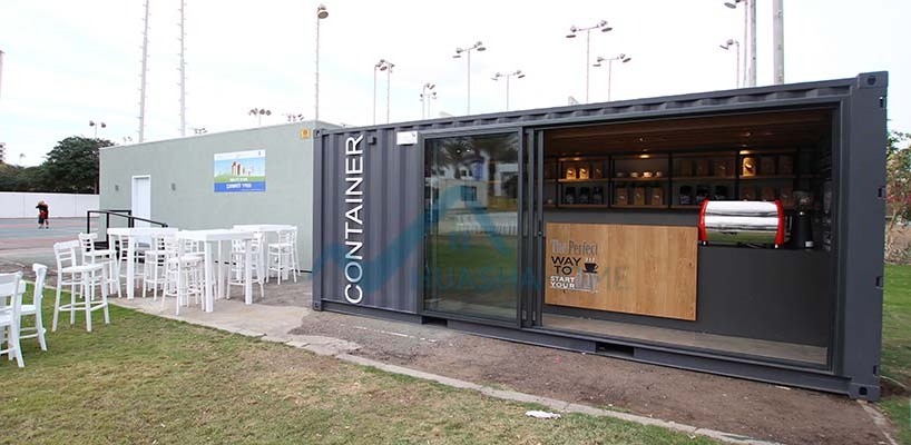 High Quality Container Coffee Bar Shipping Container House 20 ft Coffee Shop/kiosk