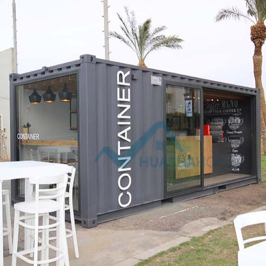 Cafe contain 20ft shipping container bar portable container cafe coffee shop