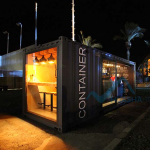 Cafe contain 20ft shipping container bar portable container cafe coffee shop