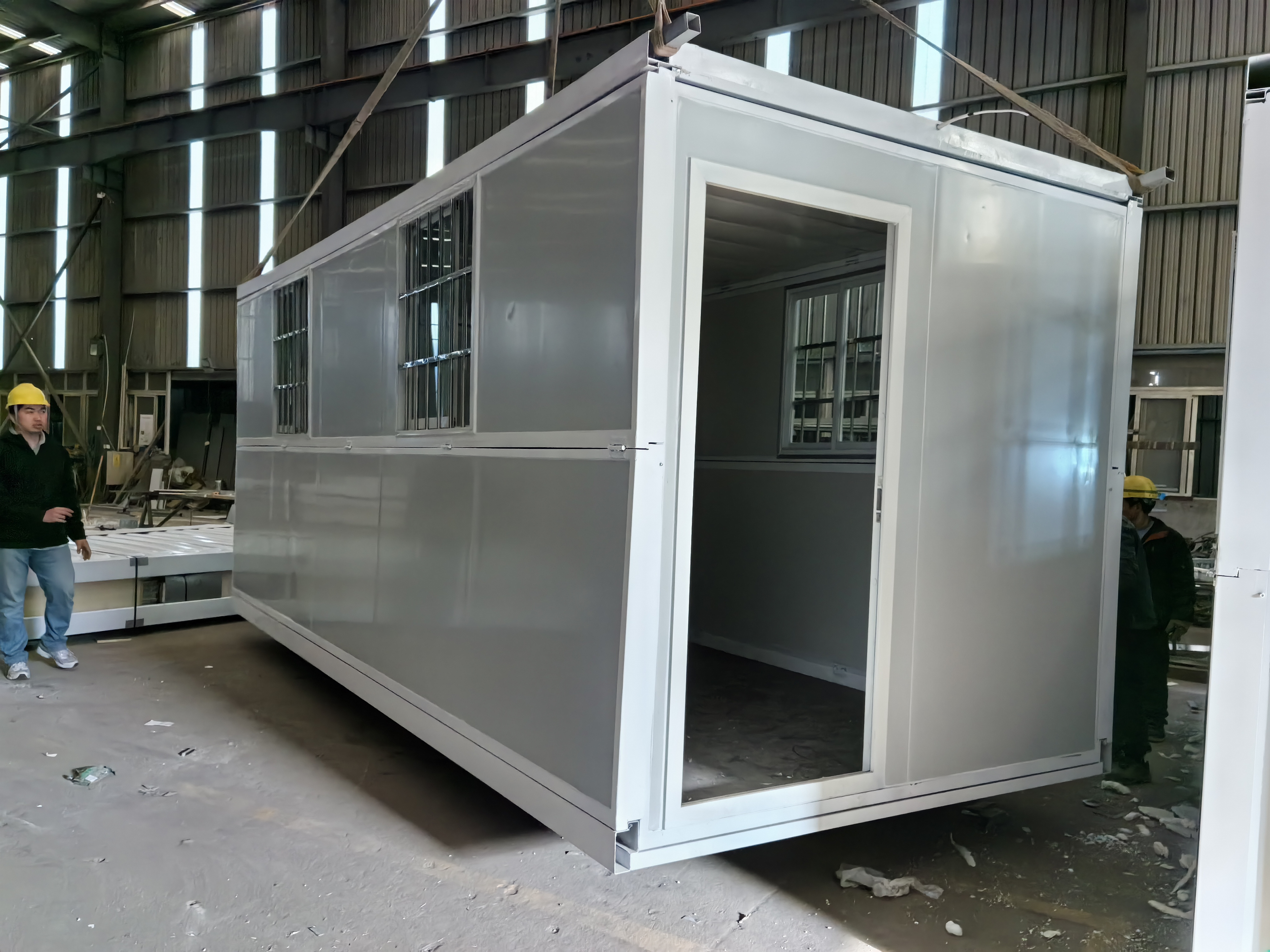 cheap prefab portable folding container house