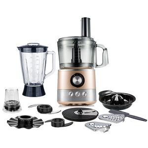 7 cups 1.75L 1000W stainless steel 10 speed home use kitchen copper motor glass blender grinder multiple purposes food processor