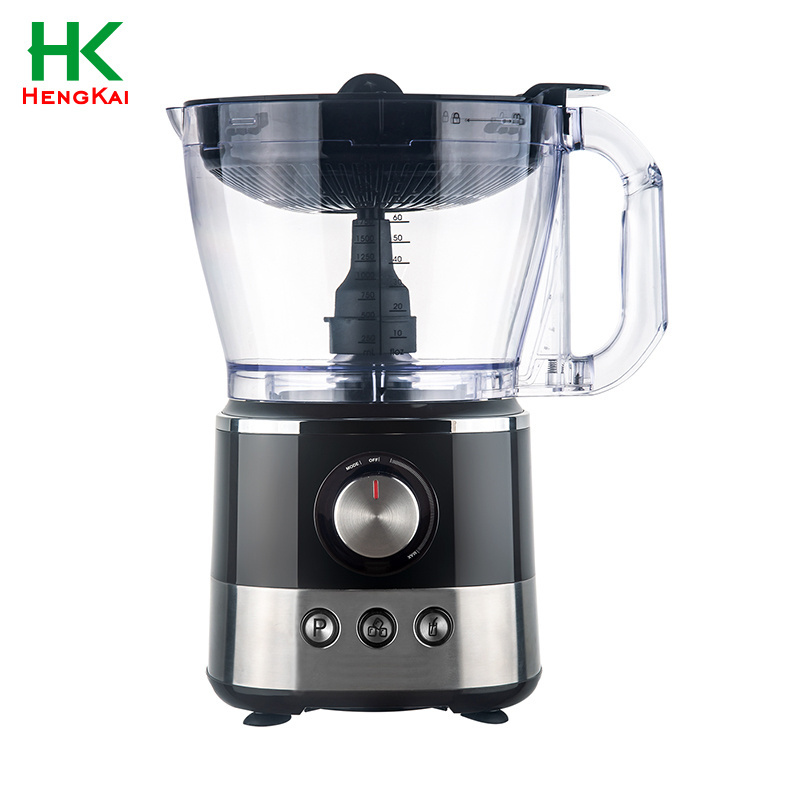 Good Quality New And Unique Technology 3 In 1 Pusher Food Processor