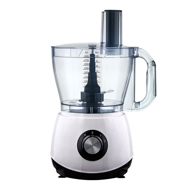 Competitive Price 1.2L 5 cups 1000W  Multi functional plastic housing injection color home use food processor pure