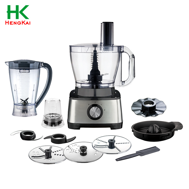 Electric 2 Speeds Food Processor 9 In1 Chopping Grinding Food Processor