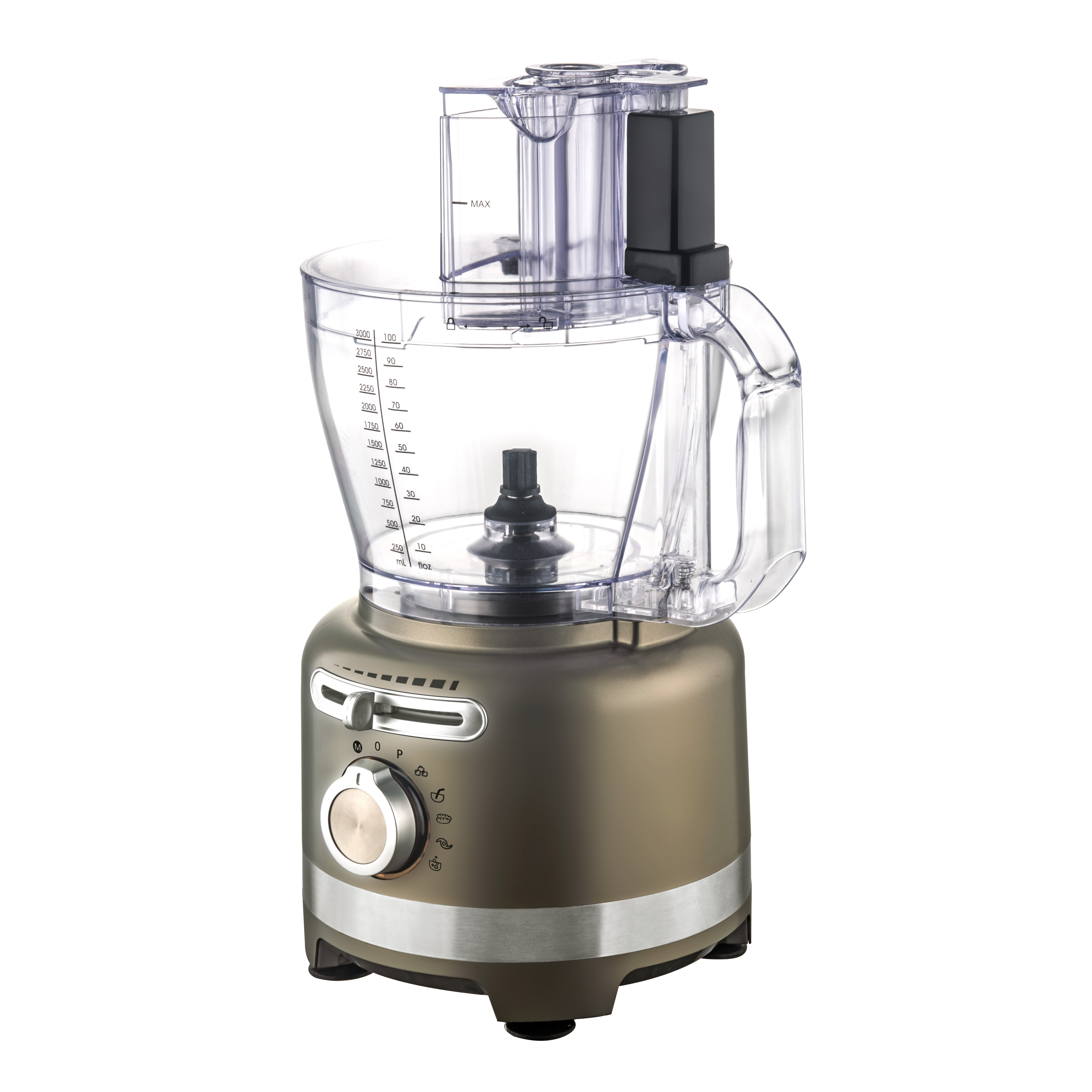 3.0L 13 cups Full copper motor household kitchen blue light 10 speed with 6 modes grinder mixer food processor blender