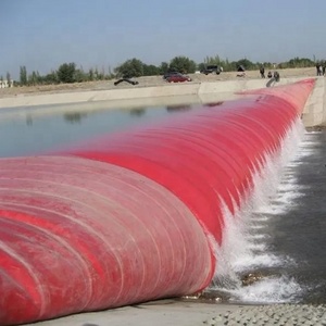 water inflatable rubber dam rubber weir rubber bladder on sale