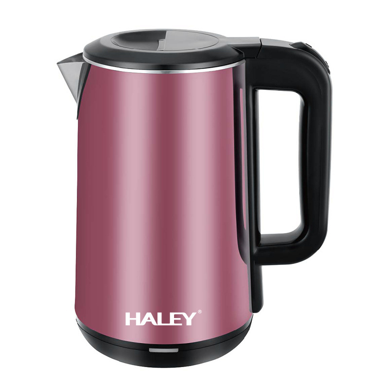 HALEY Hot Selling 2024 Popular Double Wall 2.2L Jug Kettle Electric Pot Water Boiler Kettle Electric Kettle For Home