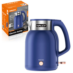 HALEY Keep Warm 304 Stainless Steel Classic Style 2.5l Electric Water Boiler Kettle