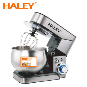 HALEY Home Kitchen OEM Impastatrice Aid 5L 7L Stainless Steel Mixing Bowl Stand Food Supplier Artisan Mixer