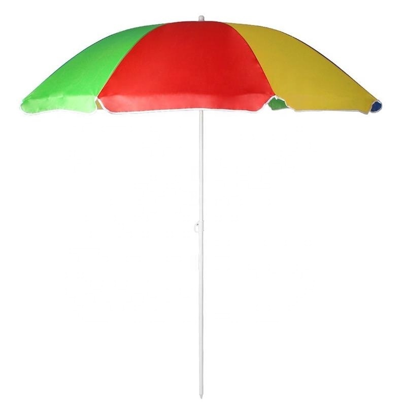 6ft small outdoor sun protection portable beach umbrella