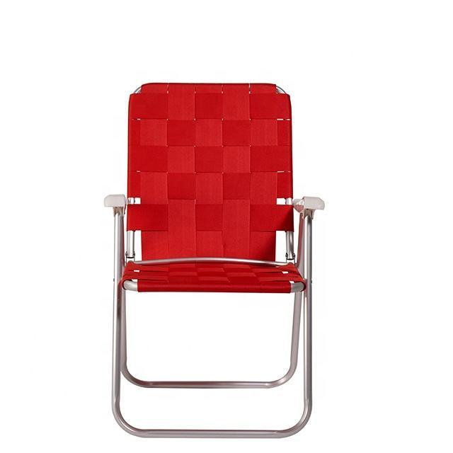 Multifunctional Portable Backrest Beach Chair Bandage Chair Outdoor Camping Folding Office Woven Chair Factory Direct Sales