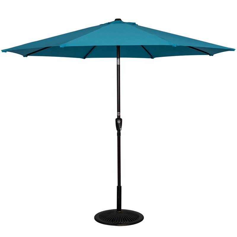 Sloping Terrace Beach Poolside Umbrella Outdoor Table Umbrella Sun Garden Parasol