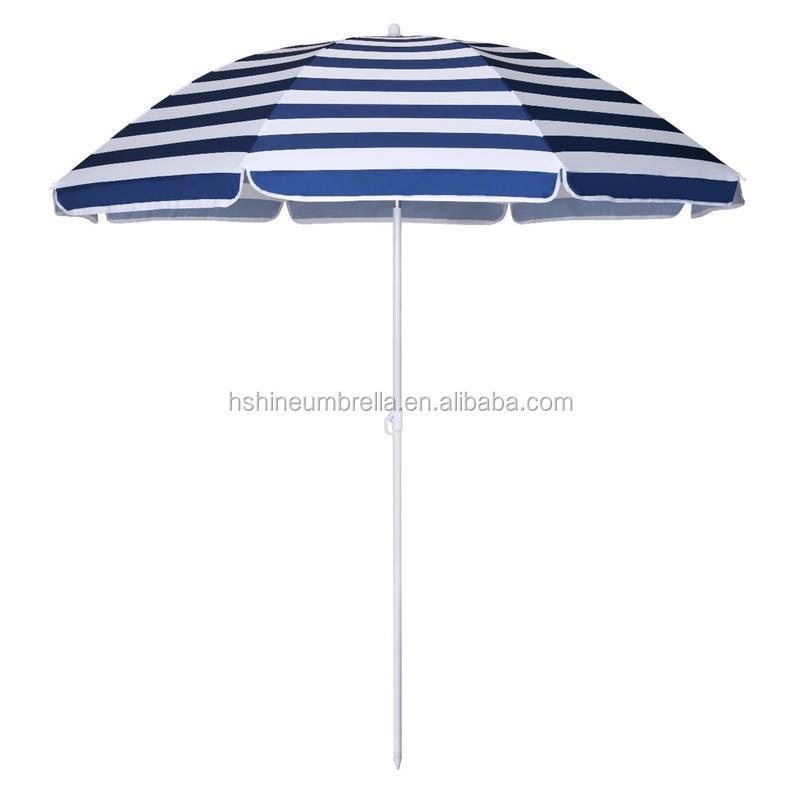 180cm small portable outdoor advertising beach umbrella with tilt for promotion