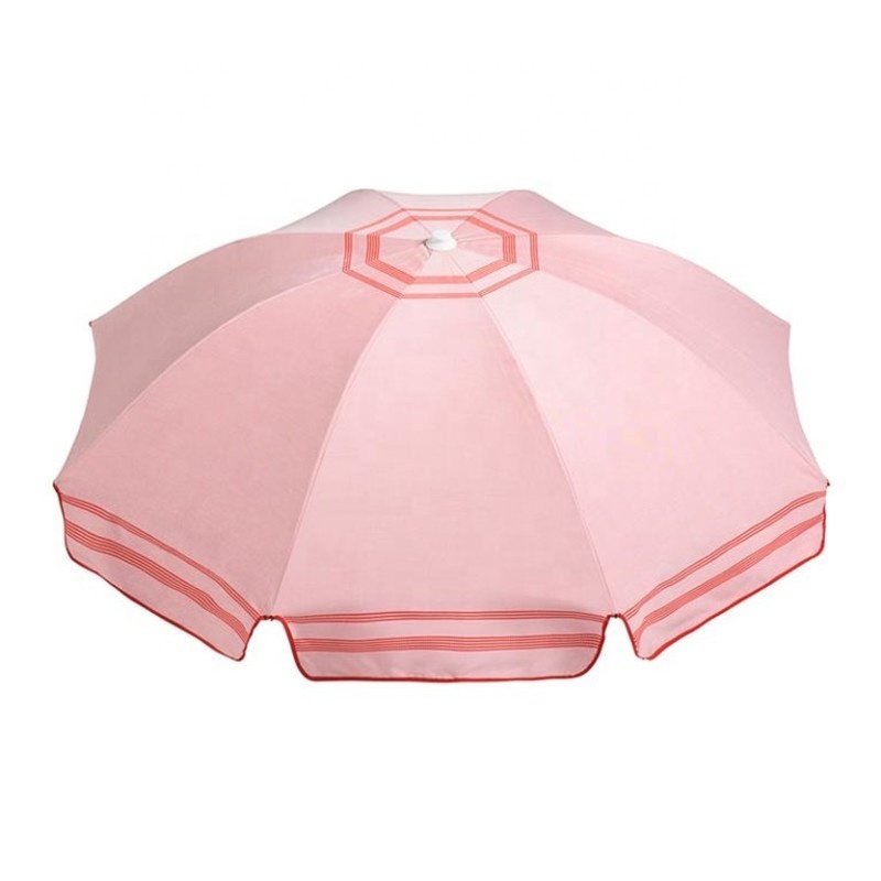 Luxury Wooden Outdoor Beach Sunshade Family Travel Small beach umbrella