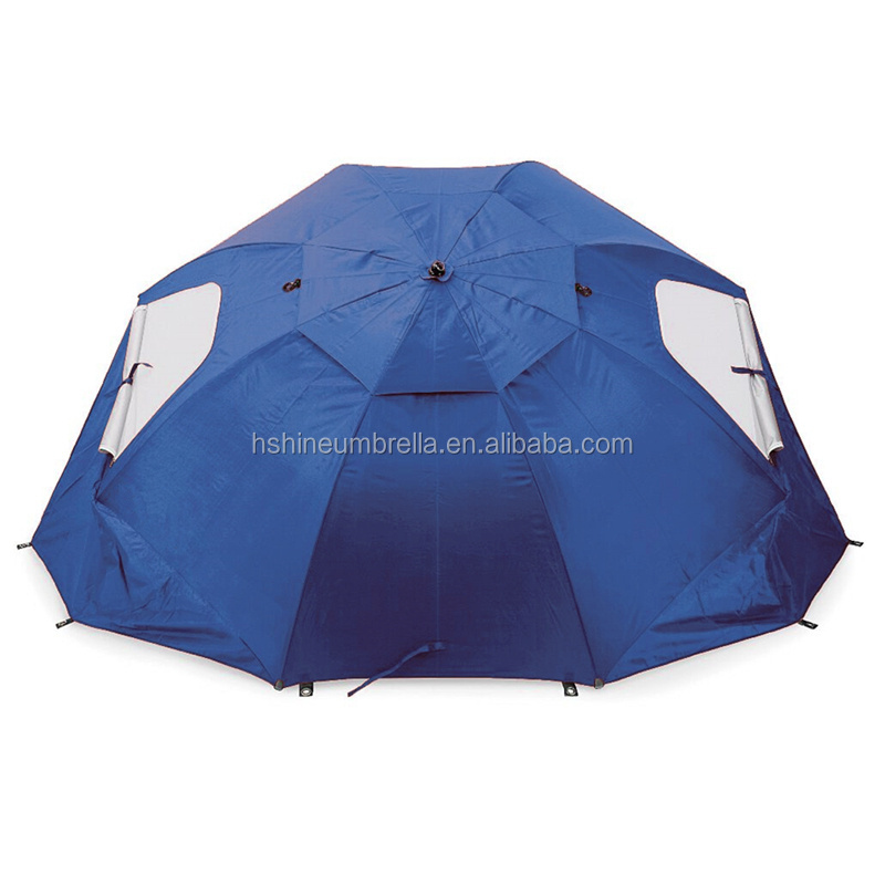 7.5ft outdoor uv protect camping fishing beach umbrella with sides