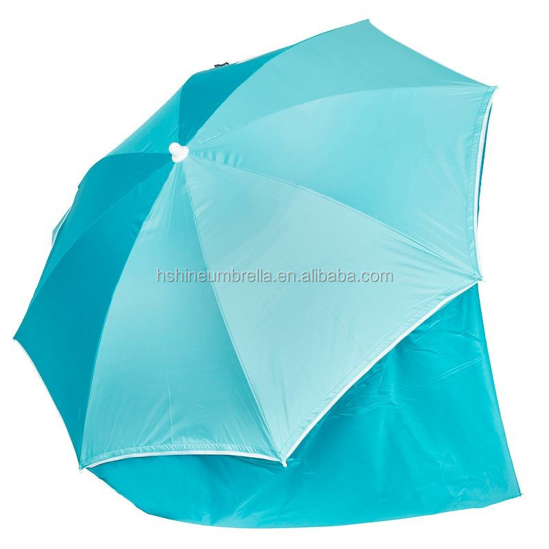 180cm outdoor windproof polyester beach umbrella tent