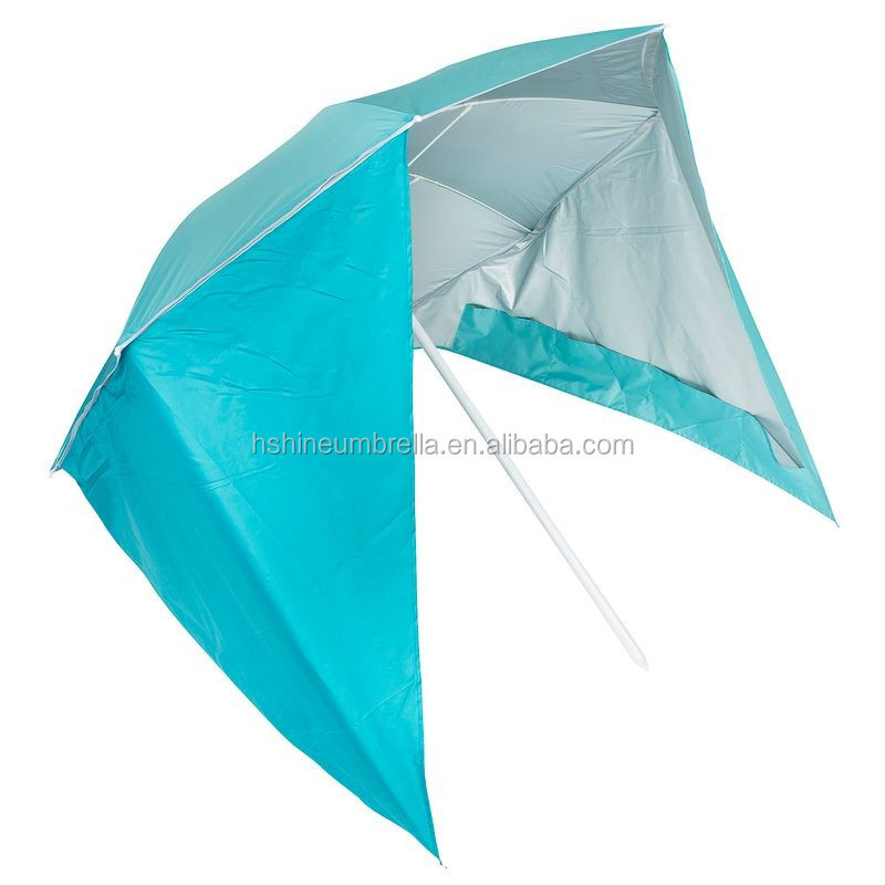 180cm outdoor windproof polyester beach umbrella tent