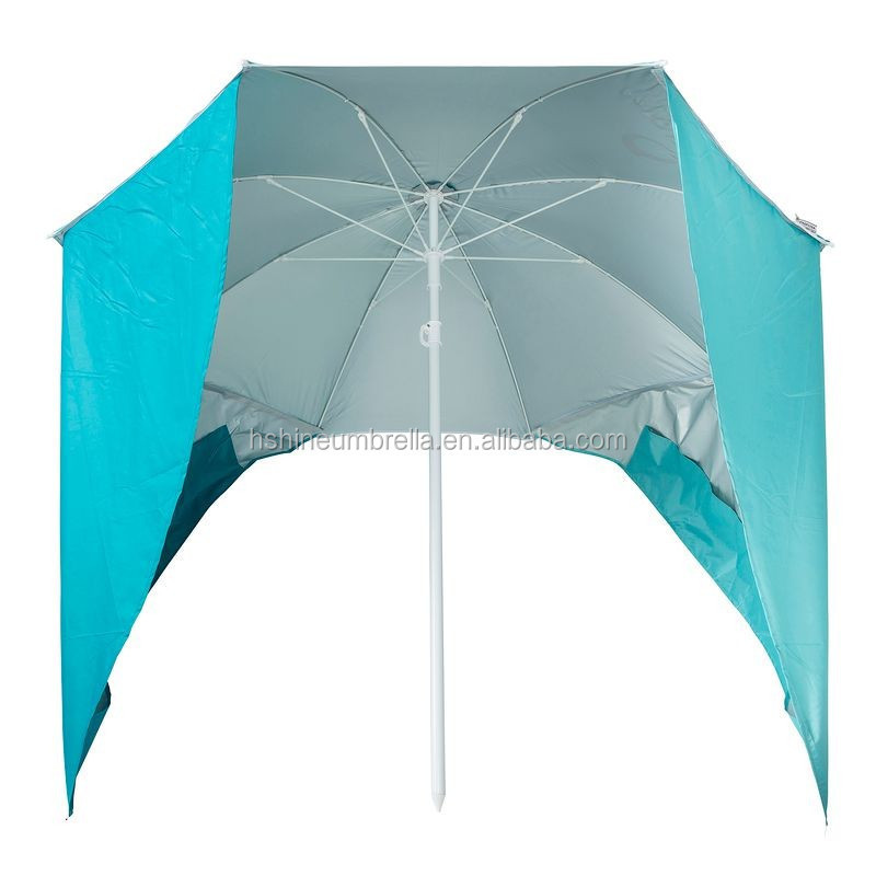 180cm outdoor windproof polyester beach umbrella tent