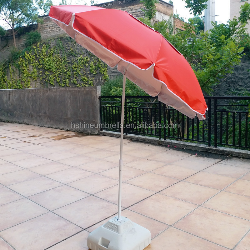 180cm portable foldable beach umbrella with sand anchor