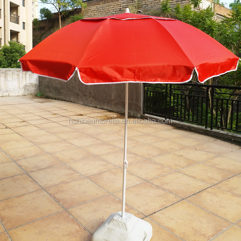 180cm portable foldable beach umbrella with sand anchor