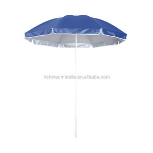 6ft high uv protection metal frame outdoor beach umbrella