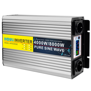 HOULI Quality Reasonable Price Solar Inverter 8000 Watt Pure Sine Wave Inverter Dc 12V To Ac 220V Car Power Inverter 8Kw Convert