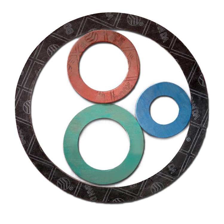 Non-Asbestos Rubber Sheet Oil-Resistant Rubber Gasket Pump Seal Materials