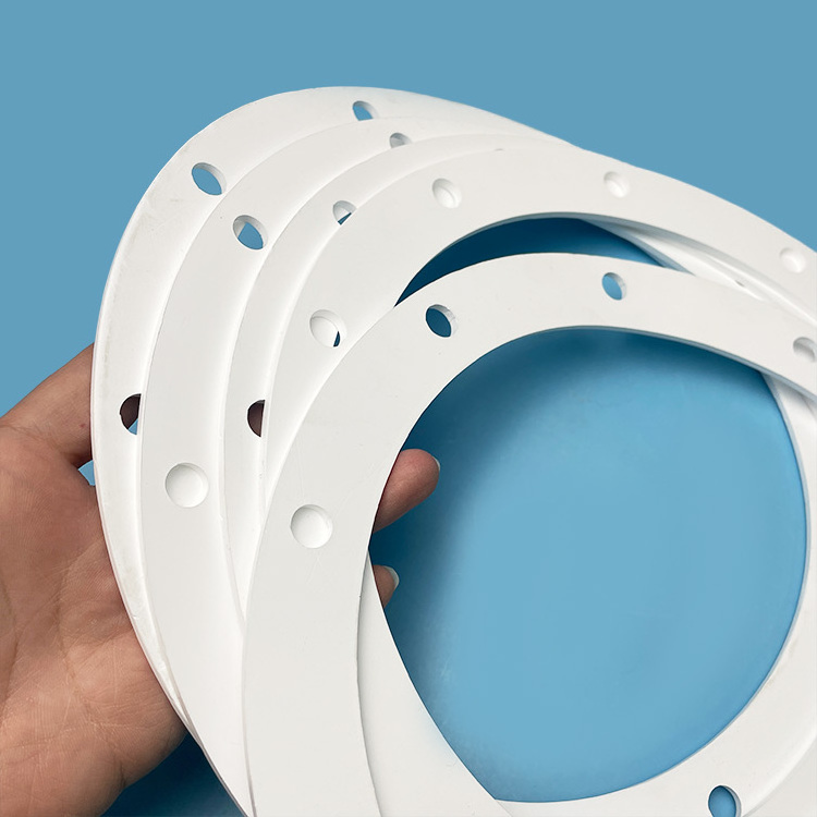 PTFE Gasket High Pressure Resistant PTFE Flange Gasket Tefloning insulation O-type PTFE Sealing Gasket