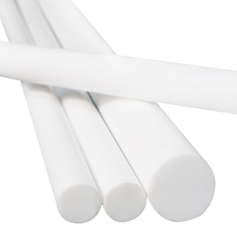 Minimum 4 mm Factory Customized Food Grade PTFE Rods High Temperature Wear-Resistant Plastic Rods