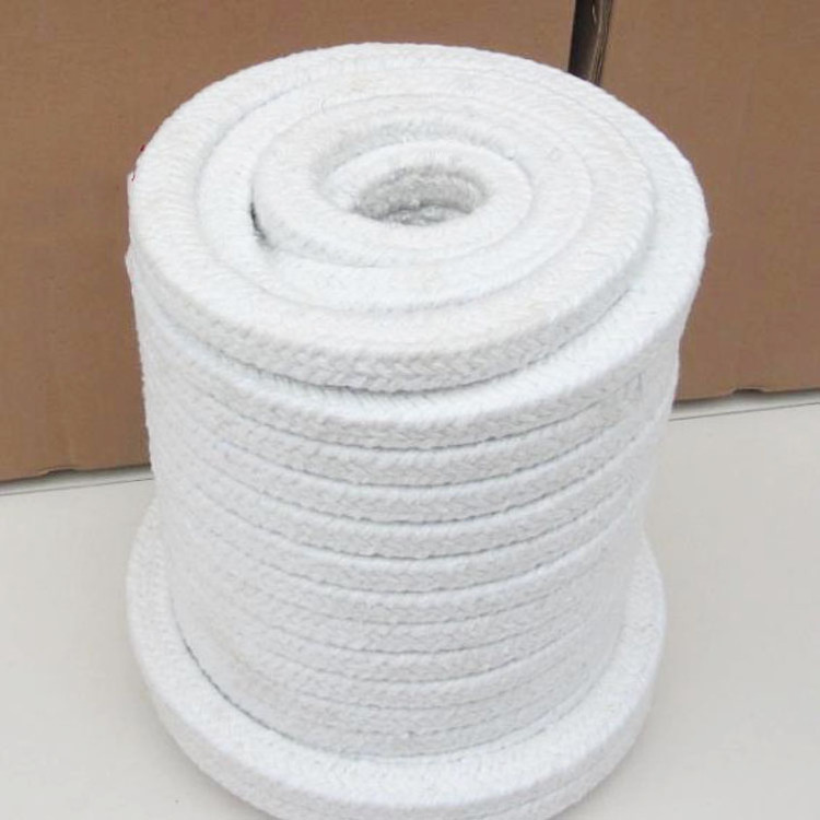 Stainless Steel Wire Reinforced Ceramic Fiber Wool Rope