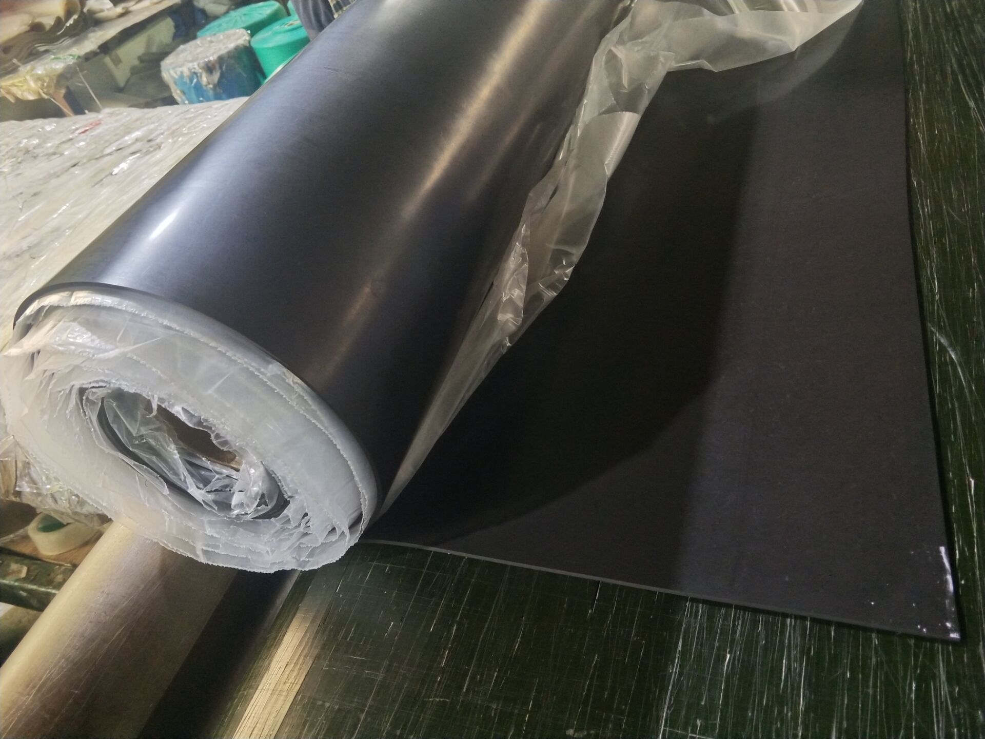 Fluoroelastomer FKM Rubber Sheet Black Rubber Sheet Gasket Rubber Raw Materials