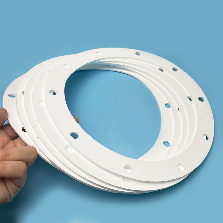 PTFE Gasket High Pressure Resistant PTFE Flange Gasket Tefloning insulation O-type PTFE Sealing Gasket