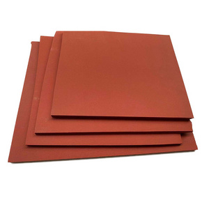 red 50shore A silicone foam rubber sheet