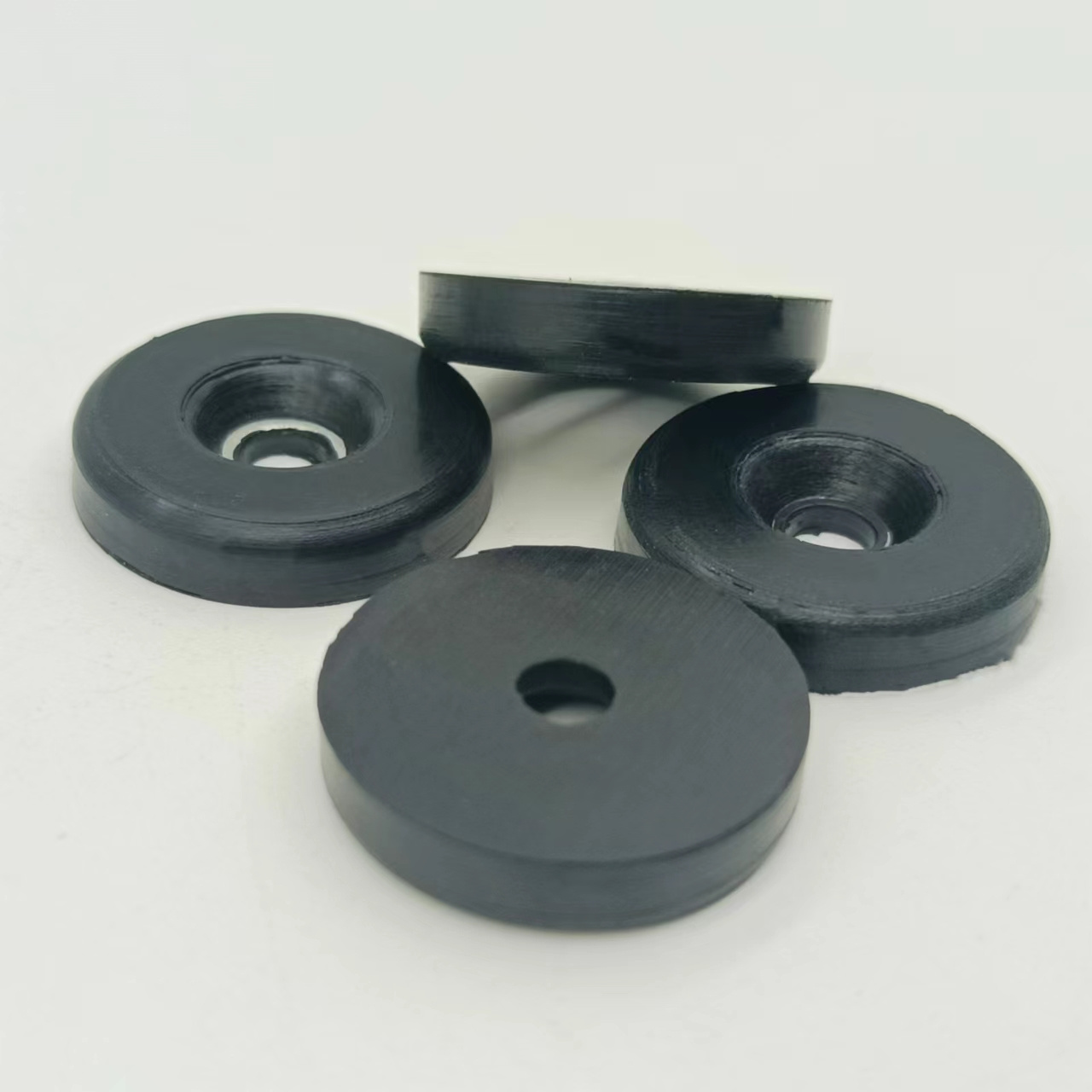 Customizable rubber   buffer pad   anti-slip rubber sleeve foot pad