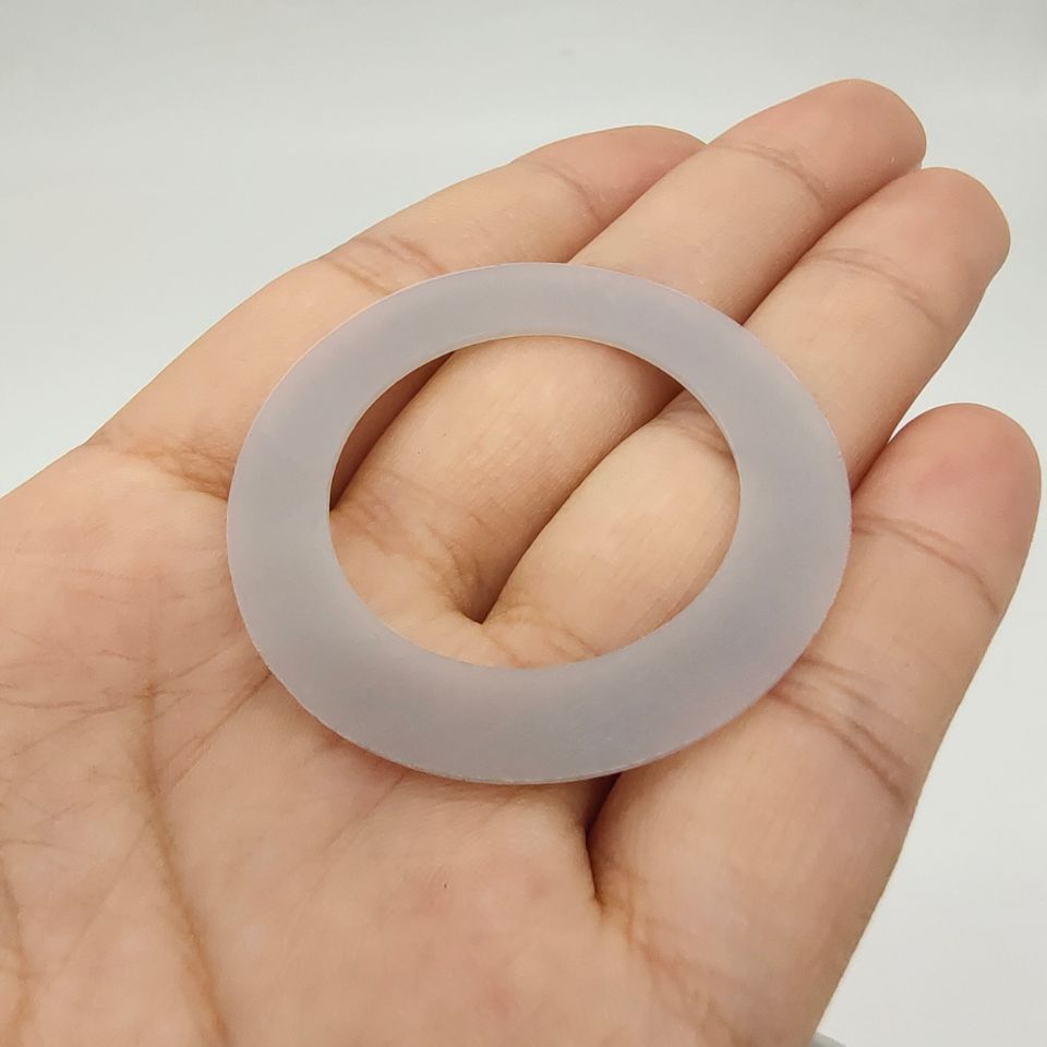 Customized high quality food grade rubber silicone flat gasket