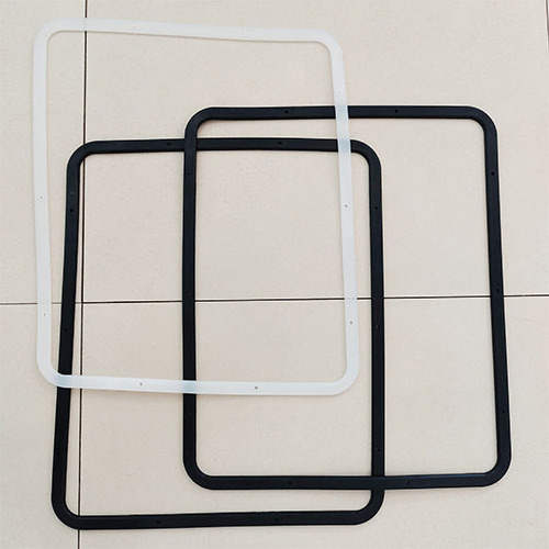 Rubber rectangular gasket can be molded, cut and sealed rubber round flat gasket