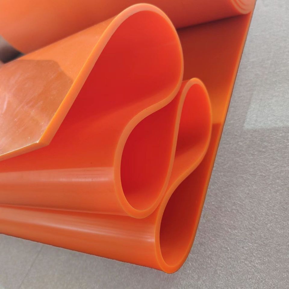 Factory direct red silicone rubber sheet can be customized cutting and punching