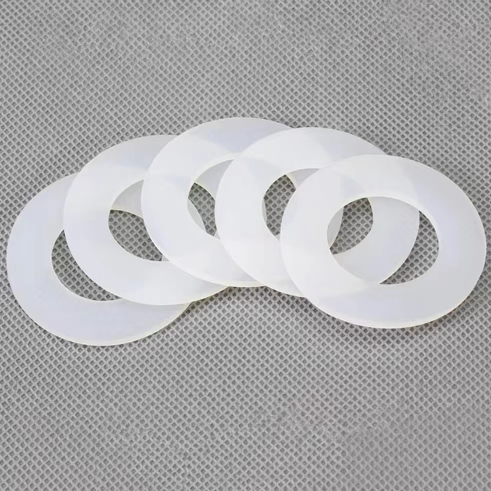 Customized high quality food grade rubber silicone flat gasket