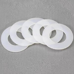 Customized high quality food grade rubber silicone flat gasket