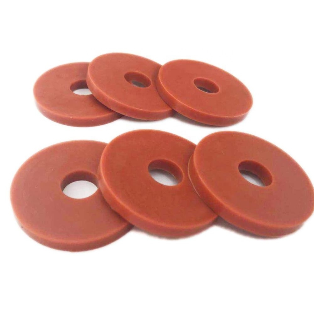 Waterproof and high temperature resistant silicone gasket, fluorine rubber flat gasket, circular shock absorption