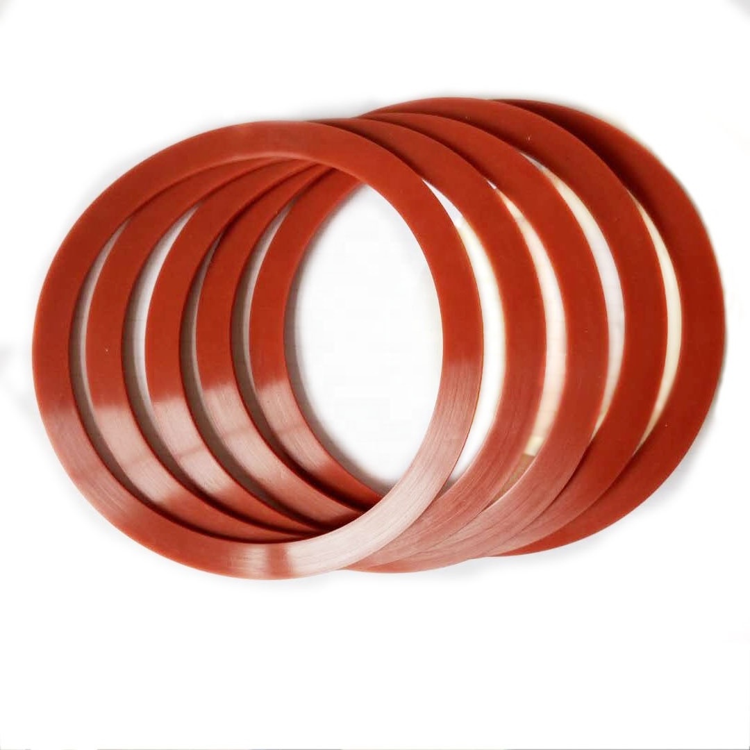 Waterproof and high temperature resistant silicone gasket, fluorine rubber flat gasket, circular shock absorption