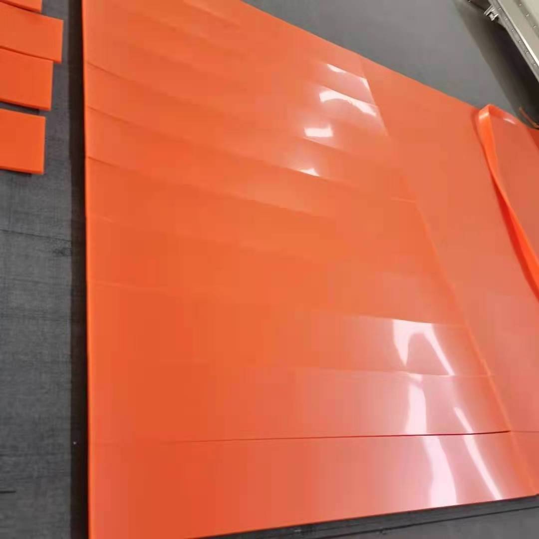 Factory direct red silicone rubber sheet can be customized cutting and punching