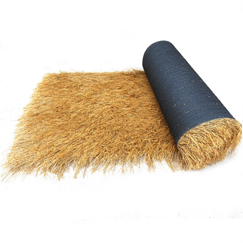 Decorative Grass Artificial Thatch Grass Yellow Artificial For Bar Hut Patio,Party Thatch Roofing Decoration