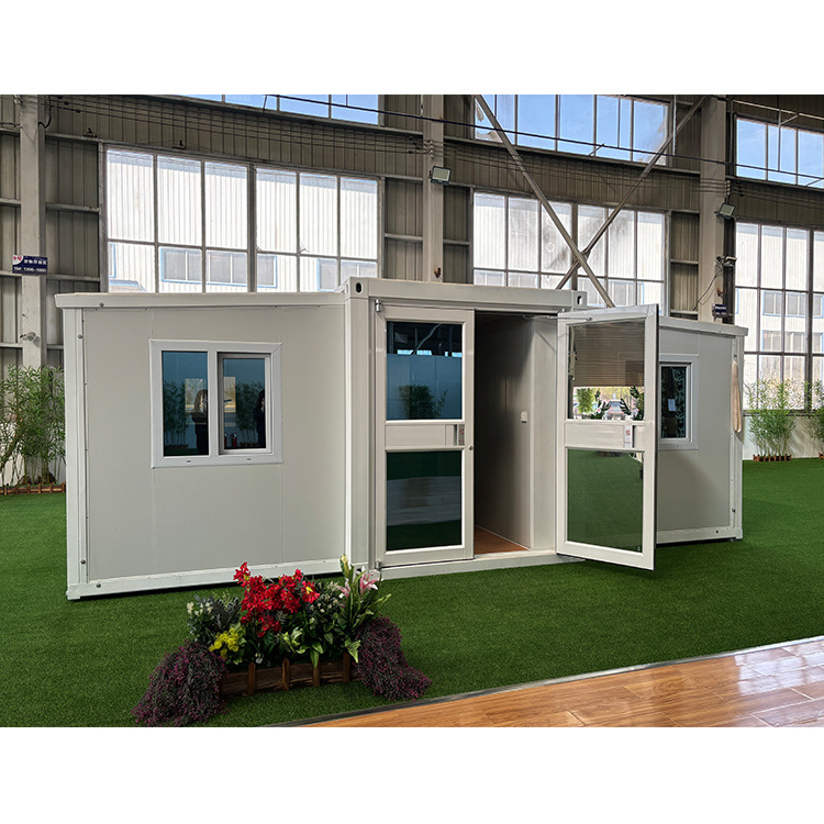 20ft or 40ft Modern prefabricated houses prefab modular tiny homes folding container house casa homes